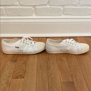 Gola White Canvas Sneakers - 8